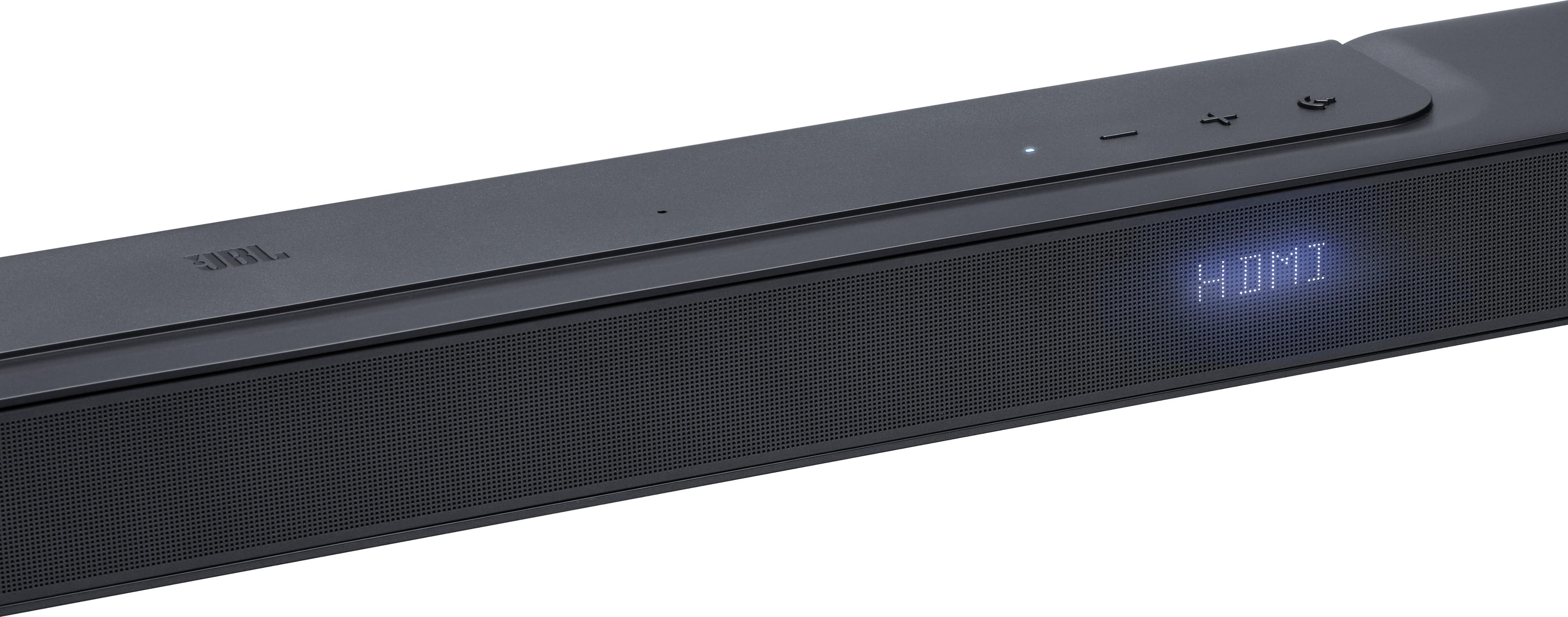Left. JBL - BAR 300 5.0ch Compact All-In-One Soundbar with MultiBeam and Dolby Atmos - Black.