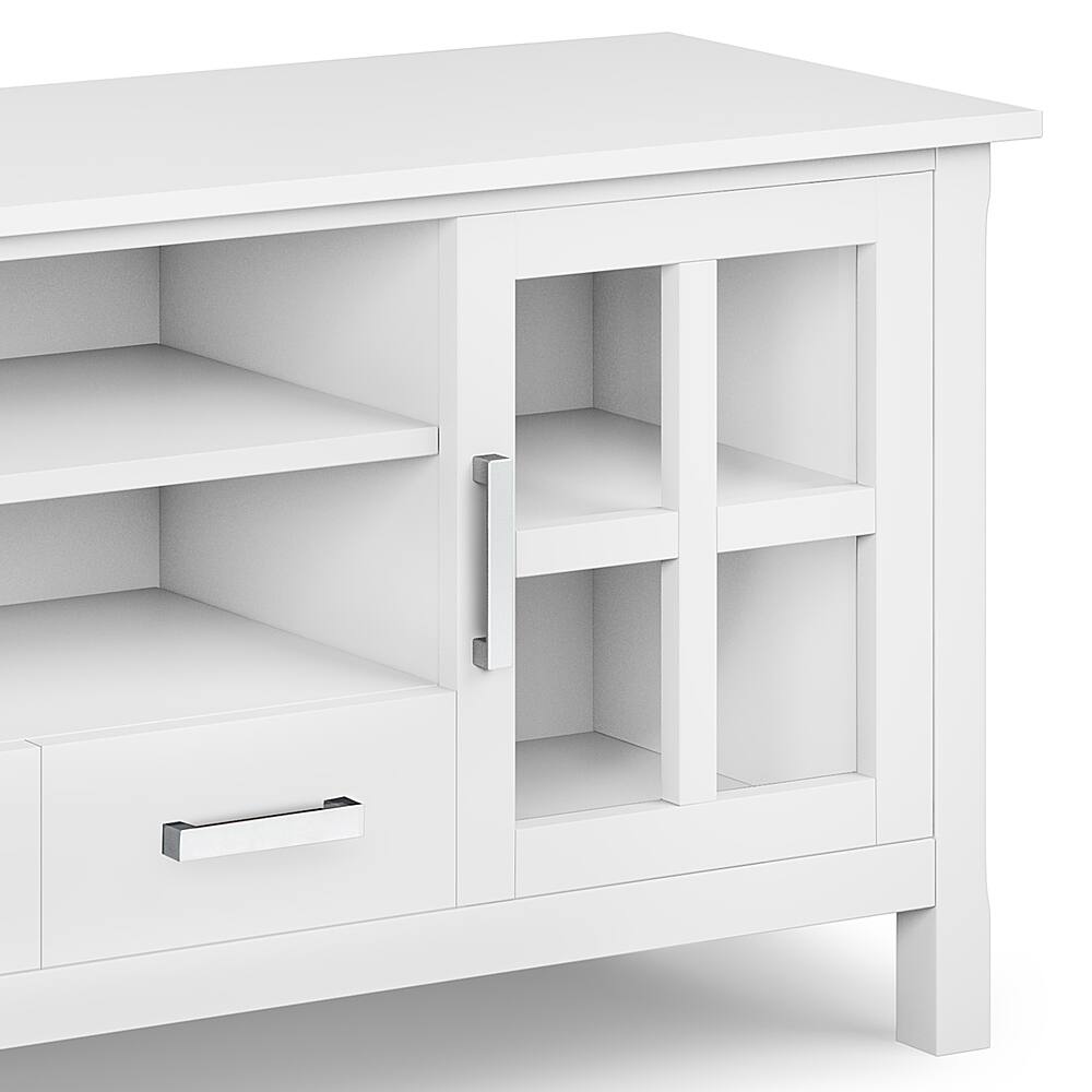 Simpli Home Kitchener Solid Wood 60 inch Wide TV Media Stand For TVs up