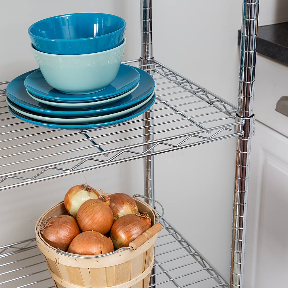 Best Buy HoneyCanDo 5Tier HeavyDuty Adjustable Shelving Unit