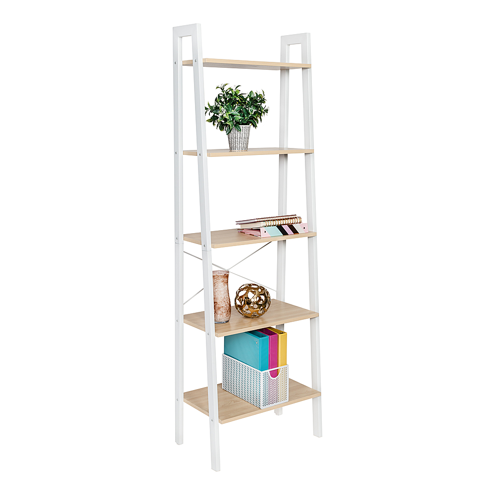 Honey-Can-Do 3-Tier Wood and Metal Small Shelf White SHF-09311 - Best Buy