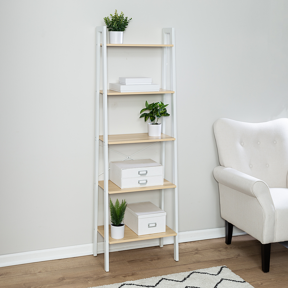 Best Buy: Honey-Can-Do 3-Tier Wood and Metal Small Shelf White SHF-09311