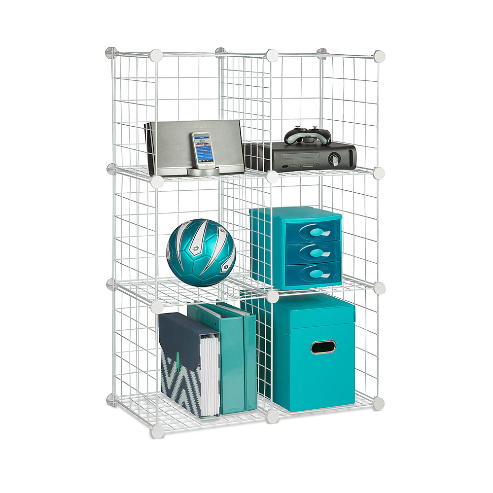 Honey-Can-Do Cabinet Organizer with Adjustable Shelf and Pull-Out Basket  Chrome SHF-09254 - Best Buy