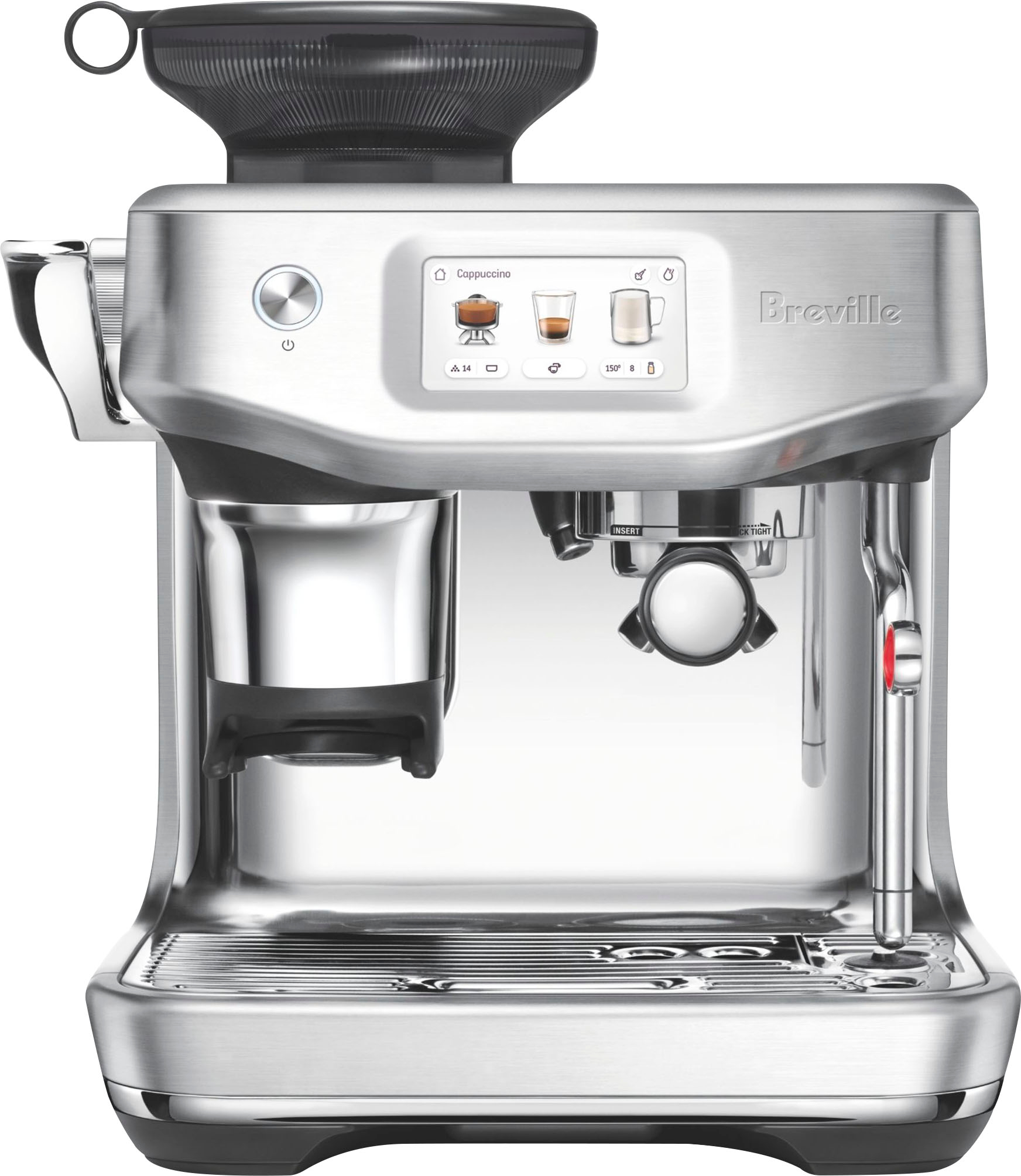 Breville Barista Touch Impress Espresso Machine Brushed Stainless