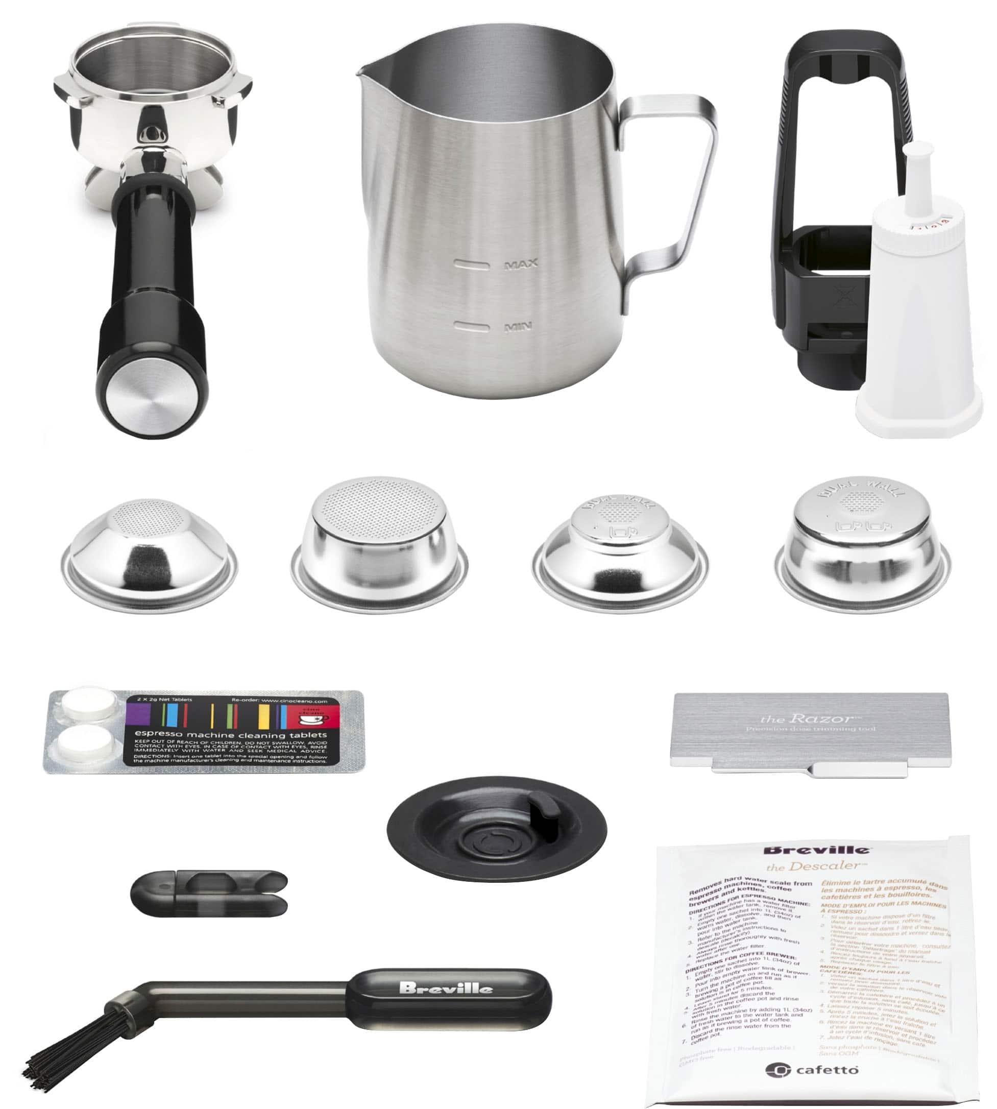 Alt View 14. Breville - Breville Barista Touch Impress Espresso Machine - Brushed Stainless Steel.