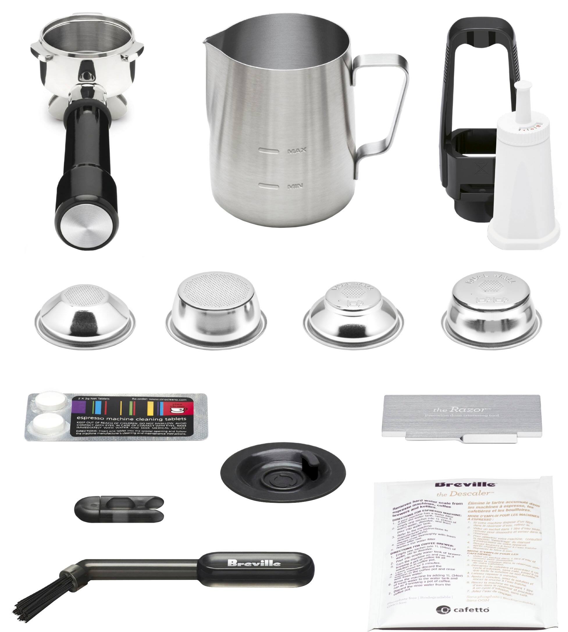 Alt View 14. Breville - Breville Barista Touch Impress Espresso Machine - Brushed Stainless Steel.