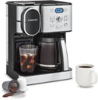 Cuisinart - 12 Cup 2-In-1 Coffee Center Coffeemaker - Black Stainless - Alt_View_Zoom_11