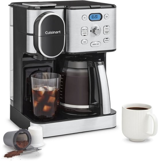 Ninja Coffee Bar Brewer with Glass Carafe Stainless Steel  - Best Buy