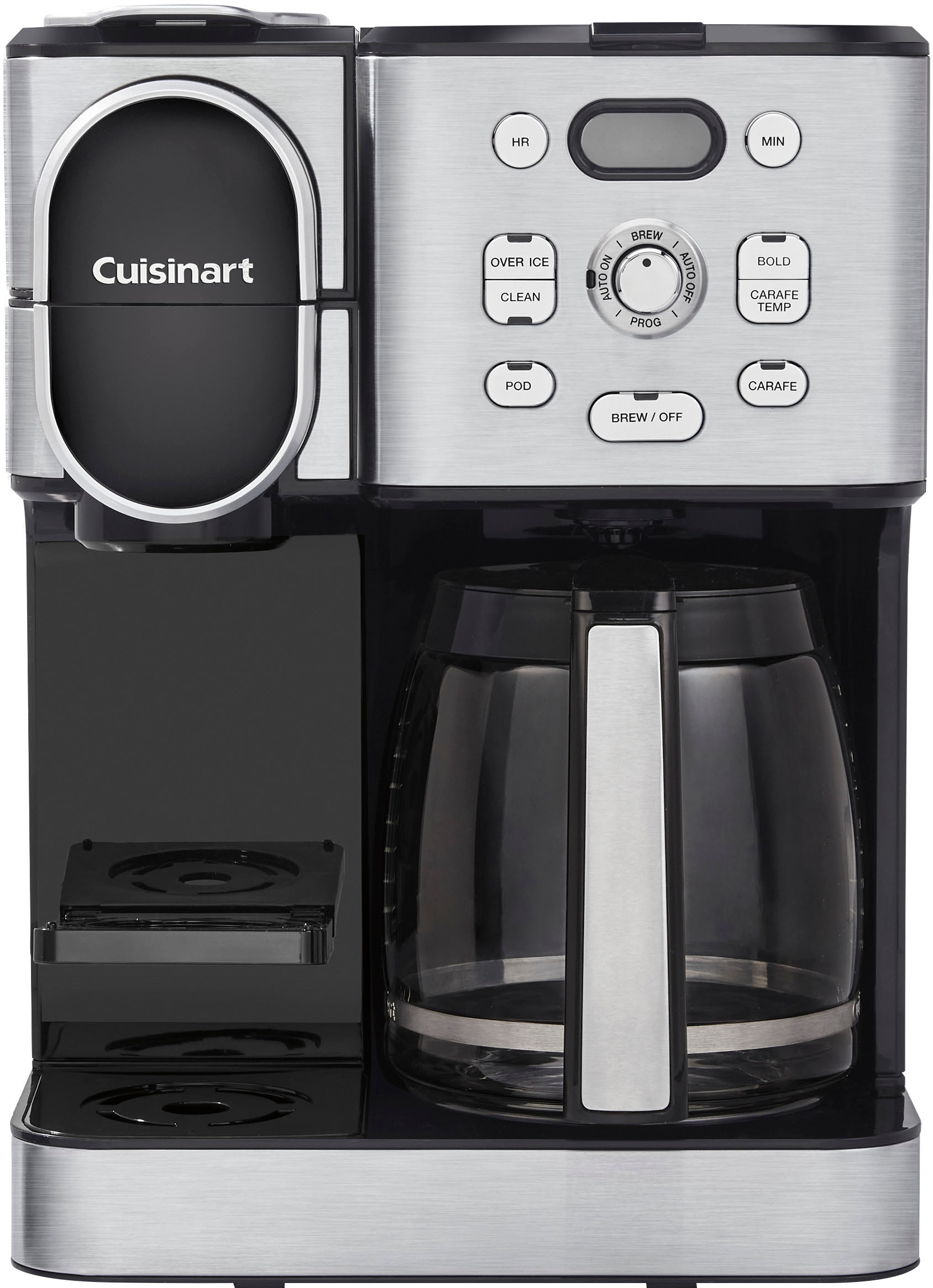 Cuisinart Coffee Center 12 Cup Single Serve Coffee Maker BlackChrome -  Office Depot