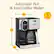 Automatic Hot & Iced Coffee Maker with a 3-year warranty from Cuisinart. This coffee maker is 10.9 inches tall and has a 10.1-inch width.