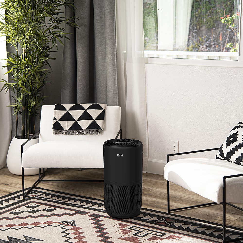 Alt View 28. Levoit - PlasmaPro 400s Smart 403 Sq. Ft True HEPA Air Purifier - Black.