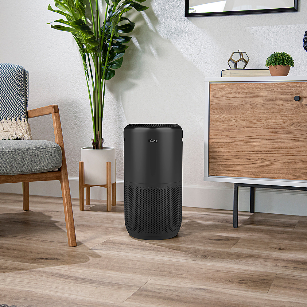 Alt View 29. Levoit - PlasmaPro 400s Smart 403 Sq. Ft True HEPA Air Purifier - Black.
