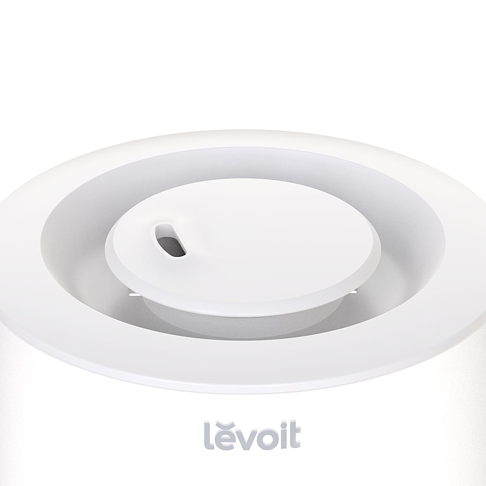 Alt View 15. Levoit - Dual 150 .79 gallon Top-Fill Ultrasonic Humidifier - White / Wood.