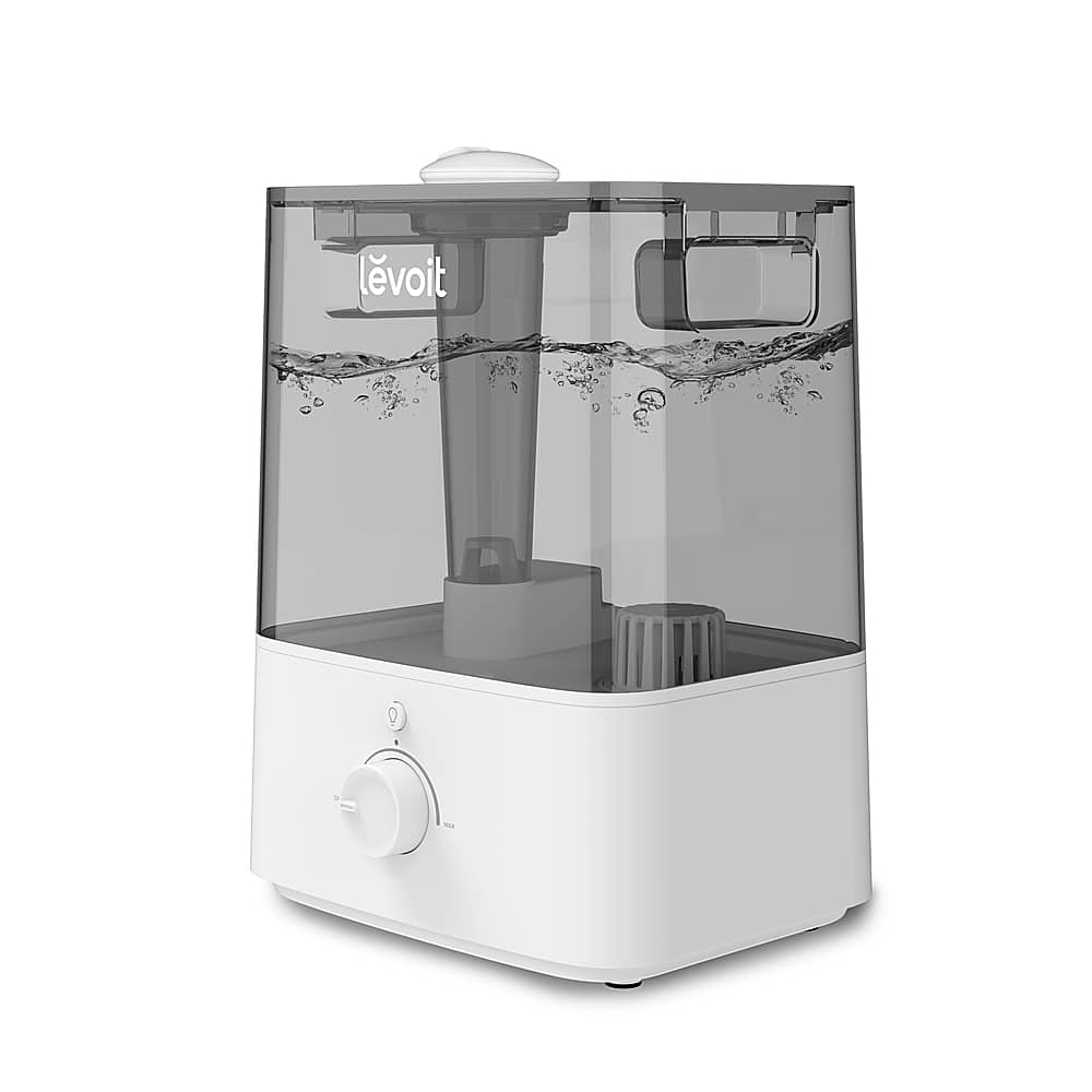 Alt View 13. Levoit - Classic 300 Lite 1.58 gallon Ultrasonic Cool Mist Humidifier - Gray.