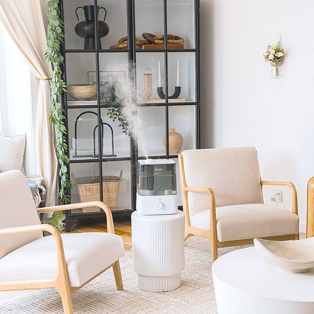 Alt View 21. Levoit - Classic 300 Lite 1.58 gallon Ultrasonic Cool Mist Humidifier - Gray.