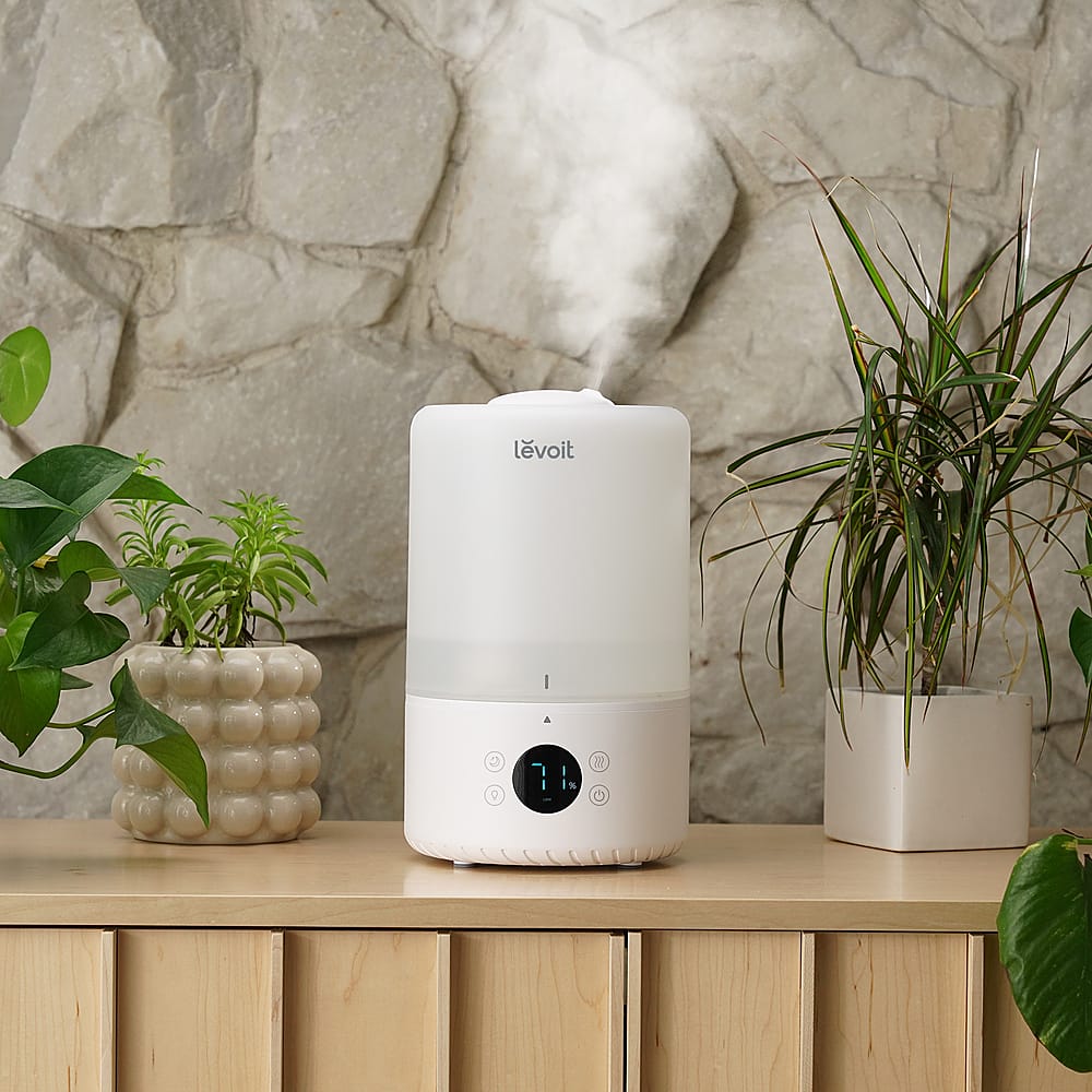Alt View 19. Levoit - Dual 200S .79 gallon Smart Top-Fill Humidifier - White.