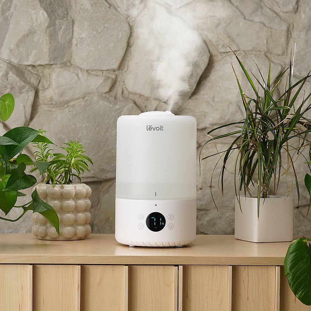 Alt View 19. Levoit - Dual 200S .79 gallon Smart Top-Fill Humidifier - White.