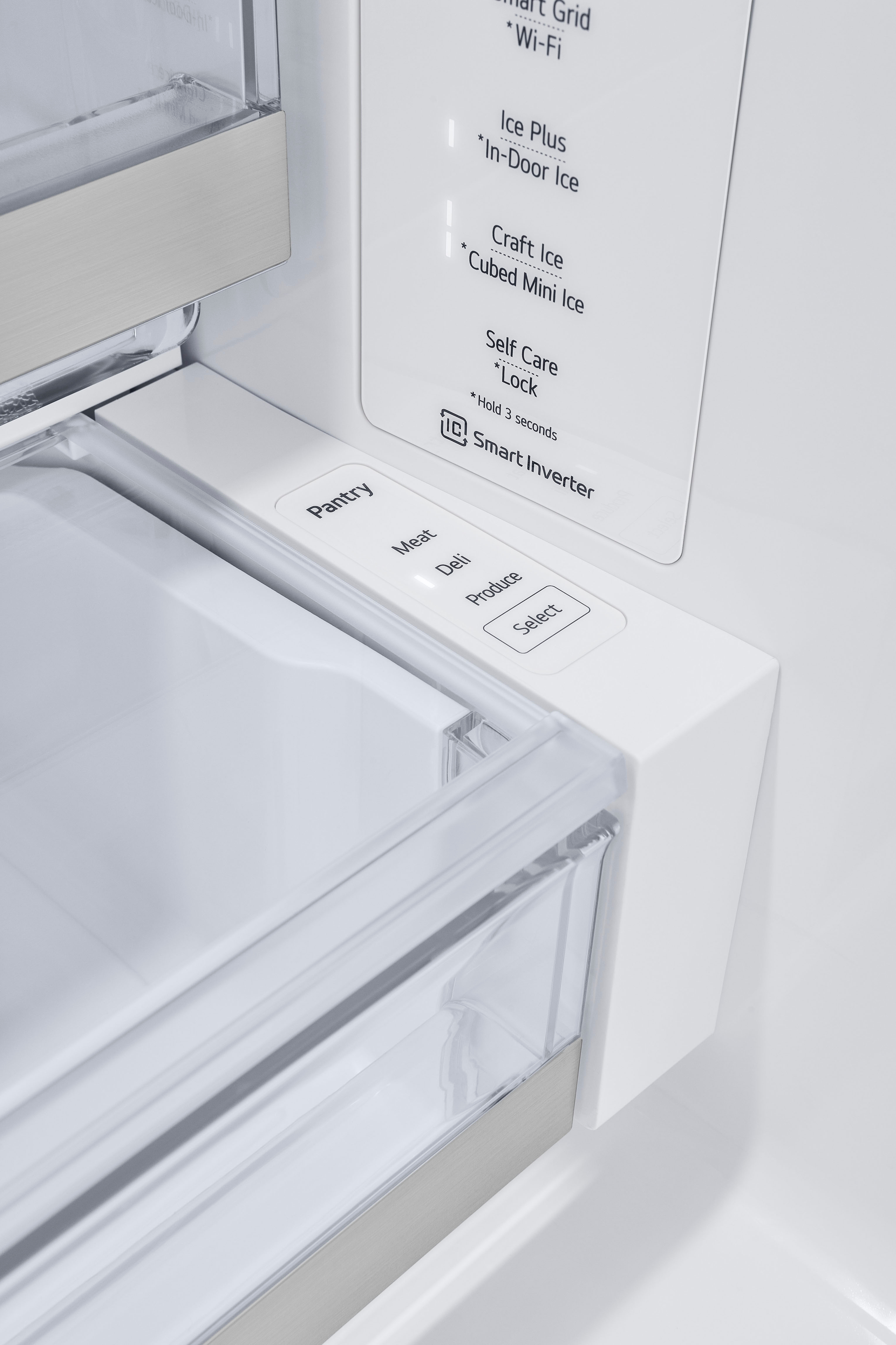 LRFOC2606S by LG - 26 cu. ft. Smart InstaView® Counter-Depth MAX™ French  Door Refrigerator