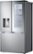 Alt View 12. LG - 25.5 Cu. Ft. French Door Counter-Depth Smart Refrigerator with Mirror InstaView - Printproof Stainless Steel.