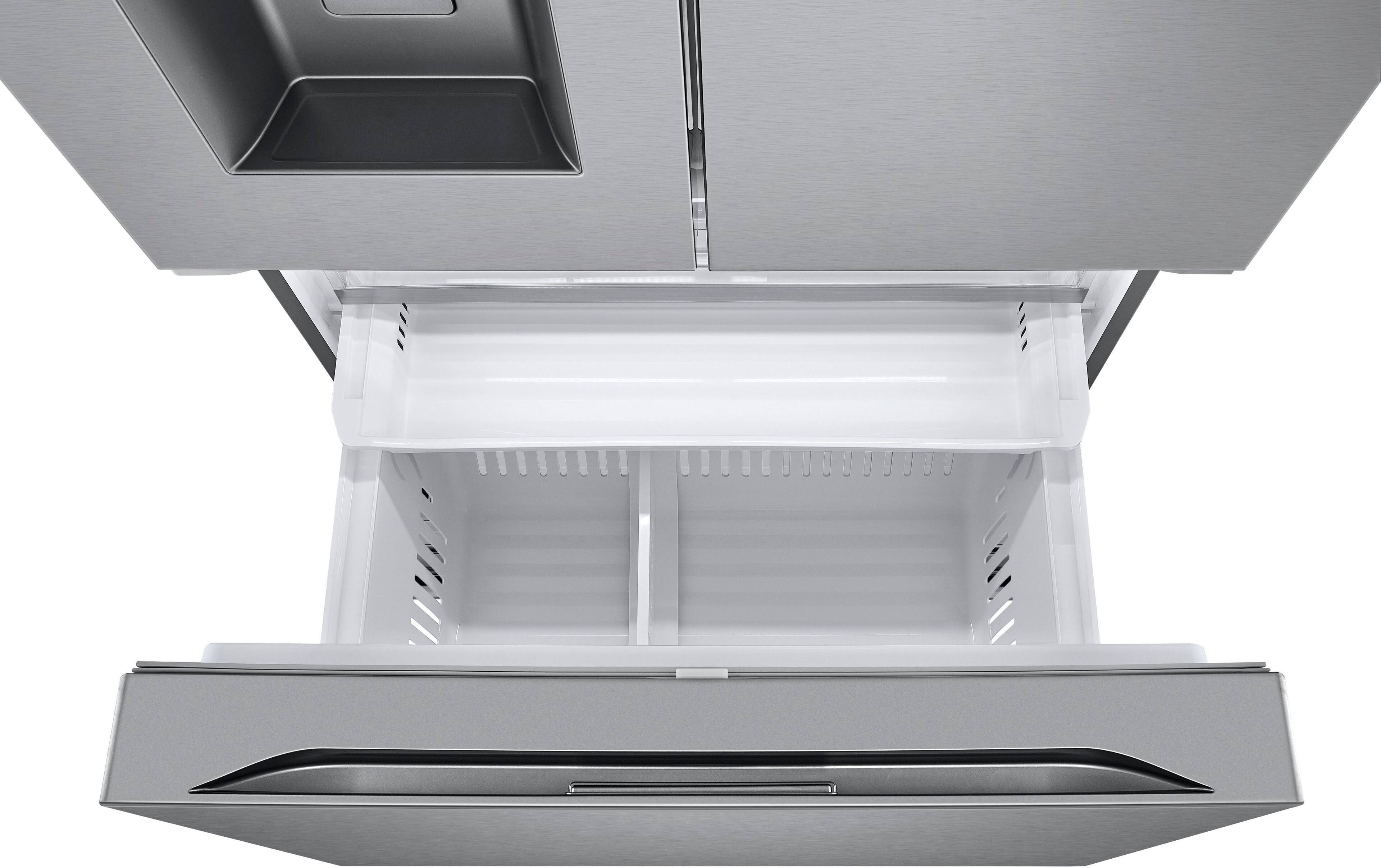 Alt View 32. LG - Counter-Depth MAX 25.5 Cu. Ft. French Door Smart Refrigerator with Four Kinds of Ice - Printproof Stainless Steel.