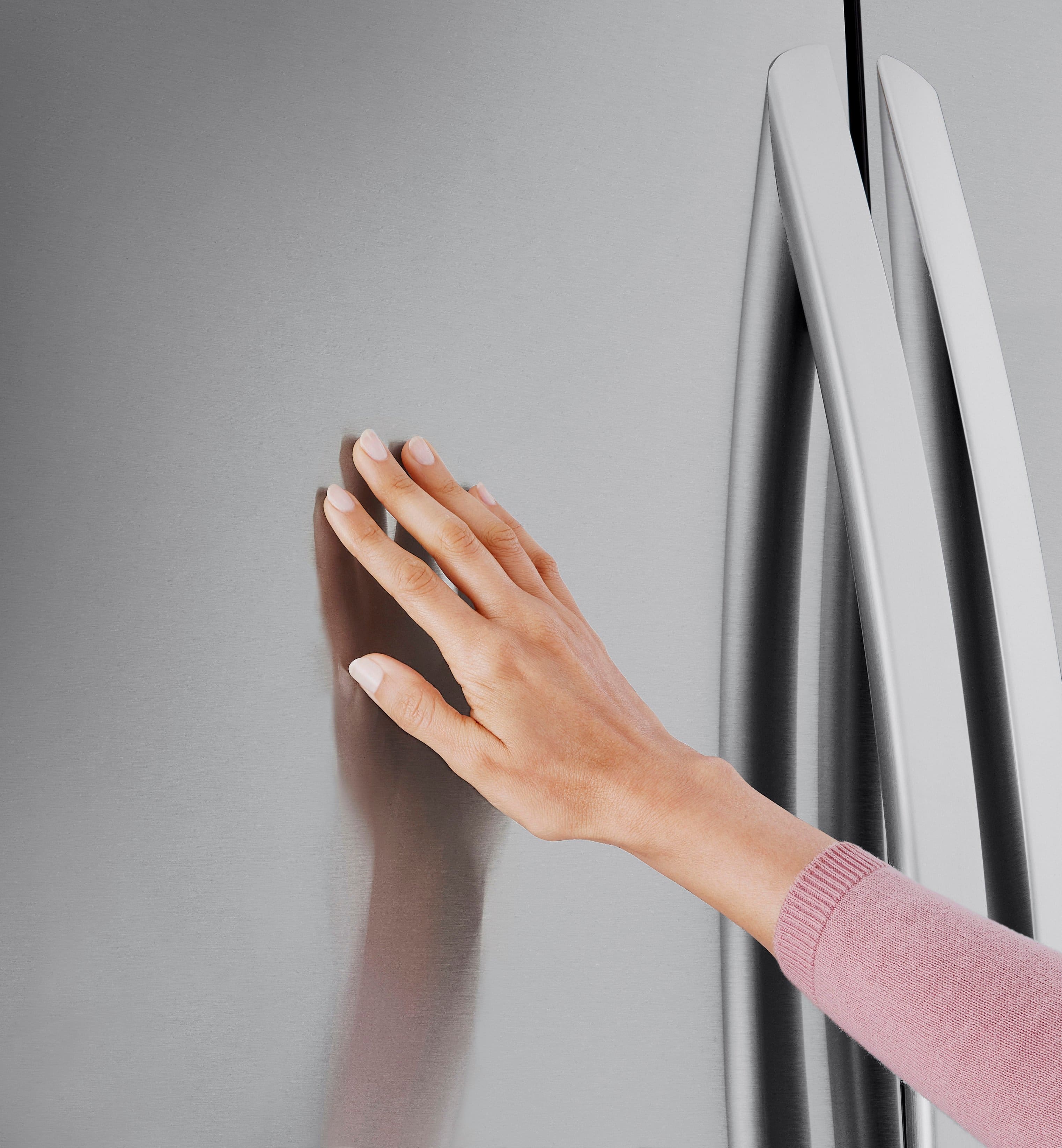 Alt View 21. LG - Counter-Depth MAX 25.5 Cu. Ft. French Door Smart Refrigerator with Dual Ice - PrintProof Stainless Steel.