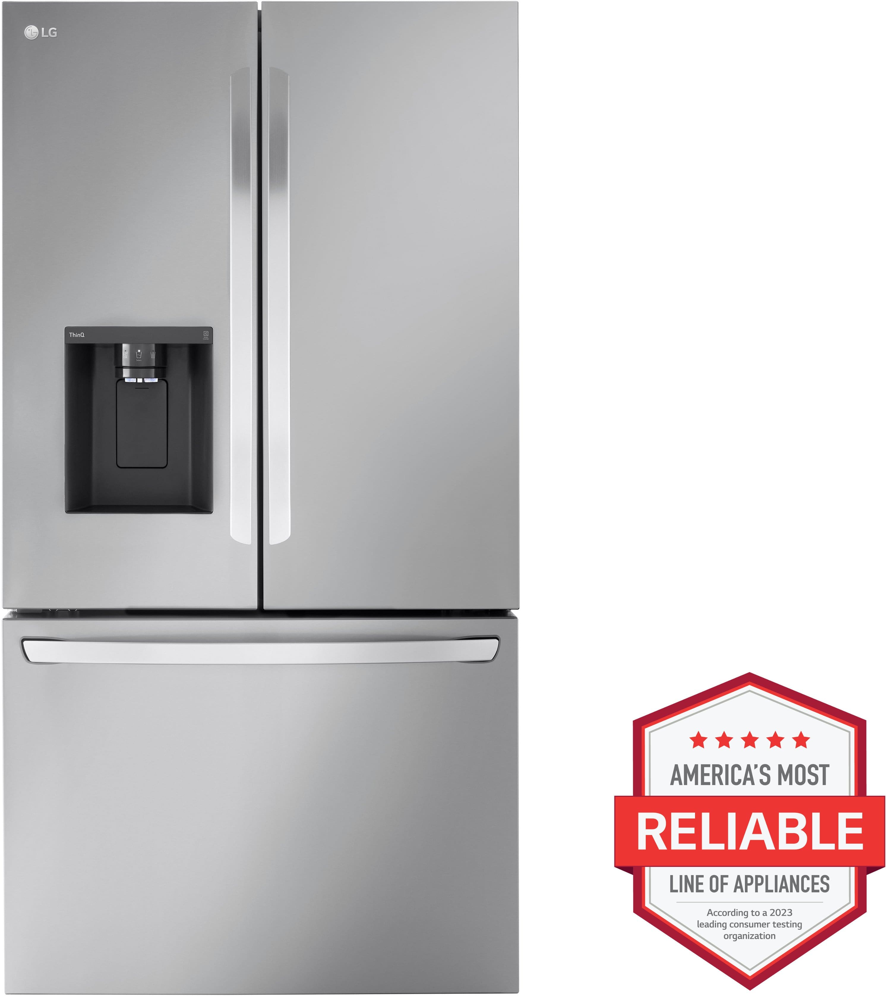 LG's Tul line of appliances is America's Most Reliable, as recognized by the leading consumer organization in 2023.
