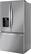 Alt View 12. LG - Counter-Depth MAX 25.5 Cu. Ft. French Door Smart Refrigerator with Dual Ice - PrintProof Stainless Steel.