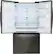 Alt View 3. LG - 27.7 Cu. Ft. French Door Smart Refrigerator with External Ice and Water - PrintProof Black Stainless Steel.