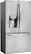 Angle. LG - 27.7 Cu. Ft. French Door Smart Refrigerator with External Ice and Water - PrintProof Stainless Steel.