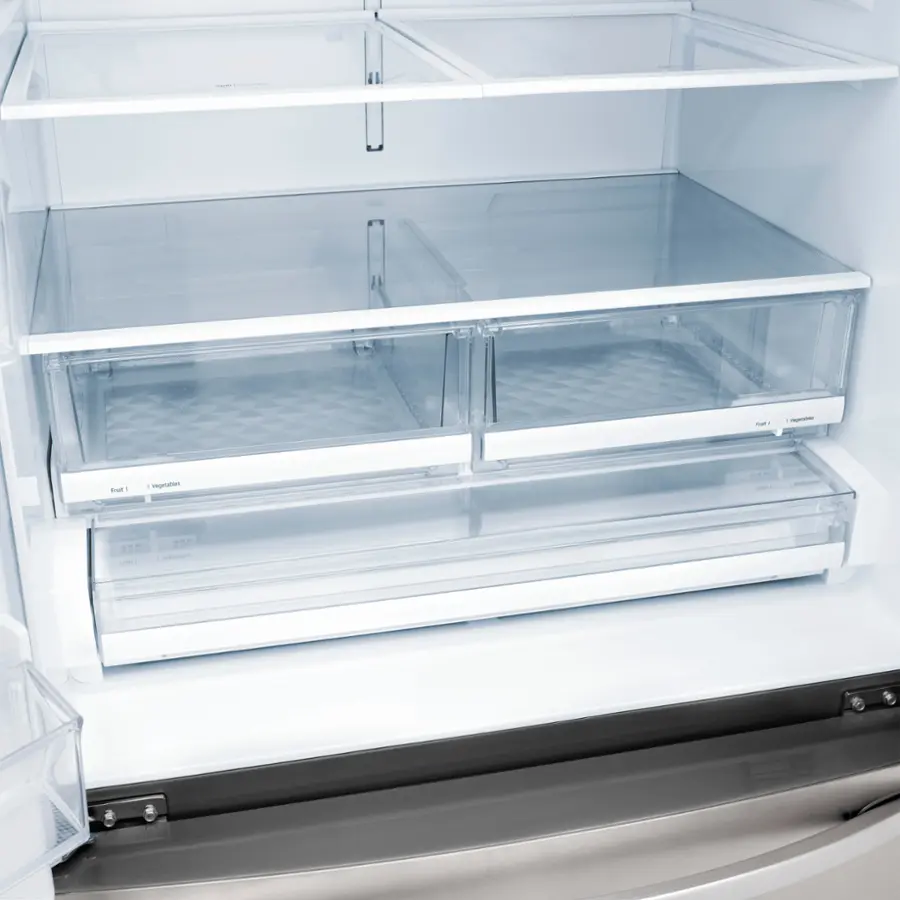 Alt View 21. LG - 27.7 Cu. Ft. French Door Smart Refrigerator with External Ice and Water - PrintProof Stainless Steel.
