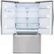 Alt View Zoom 3. LG - 27.7 Cu. Ft. French Door Smart Refrigerator with External Ice and Water - Stainless Steel.