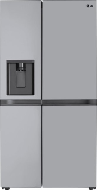 LG 27.6 Cu. Ft. Side-by-Side Smart Refrigerator Stainless Steel LRSWS2806S  - Best Buy