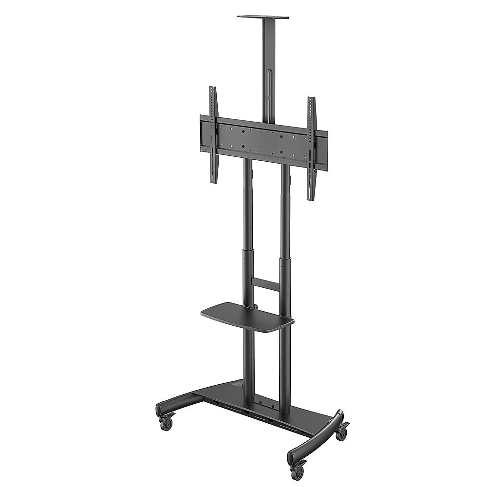 Angle. Kanto - Rolling TV Stand/AV Cart for Most 55" to 86" TVs and Interactive Displays - Black.