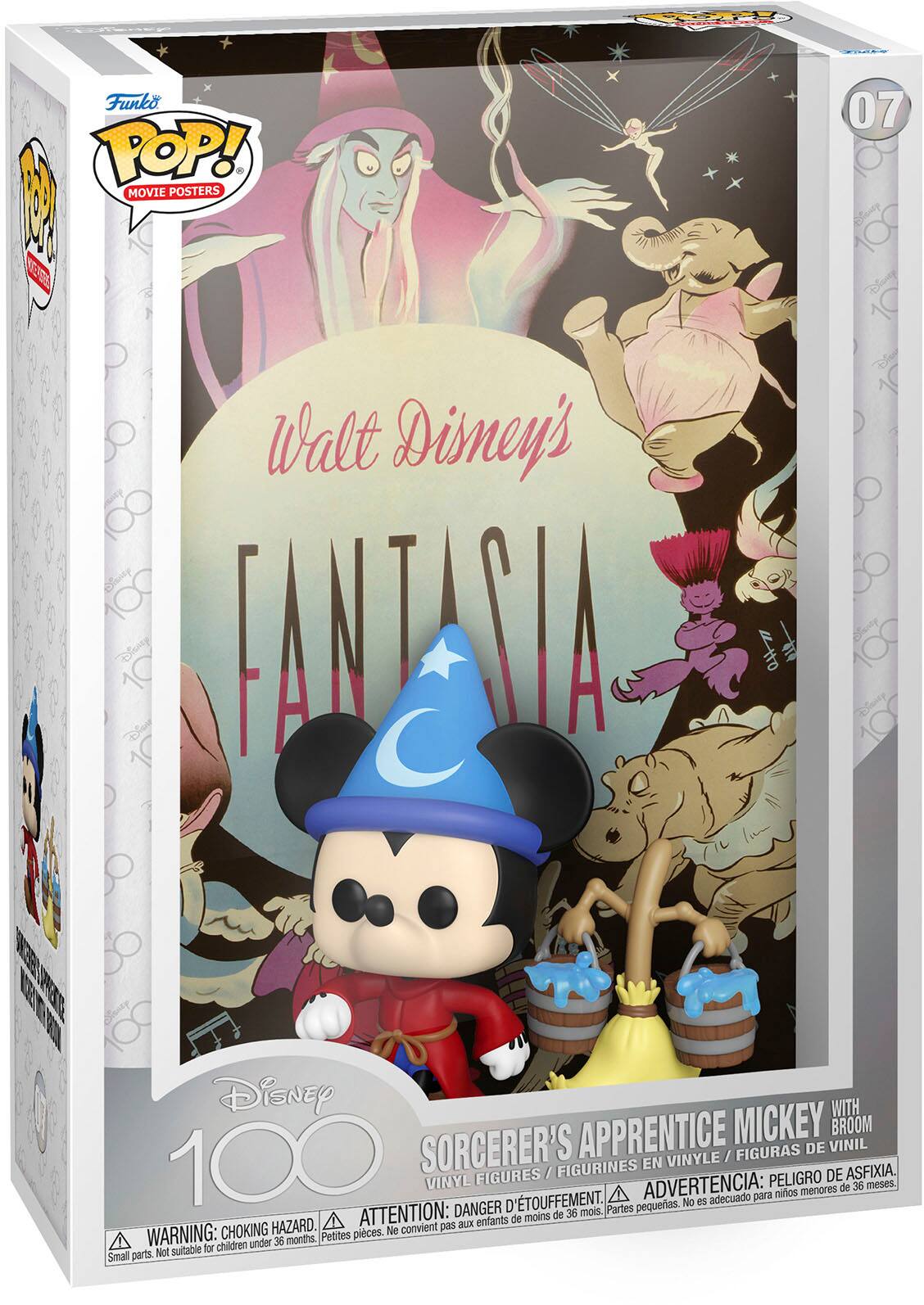 Angle. Funko - POP! Movie Poster: Disney 100 - Fantasia - Multi.