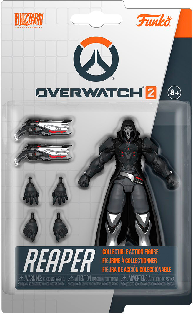 Angle View: Funko - Action Figure: Overwatch 2 - Reaper