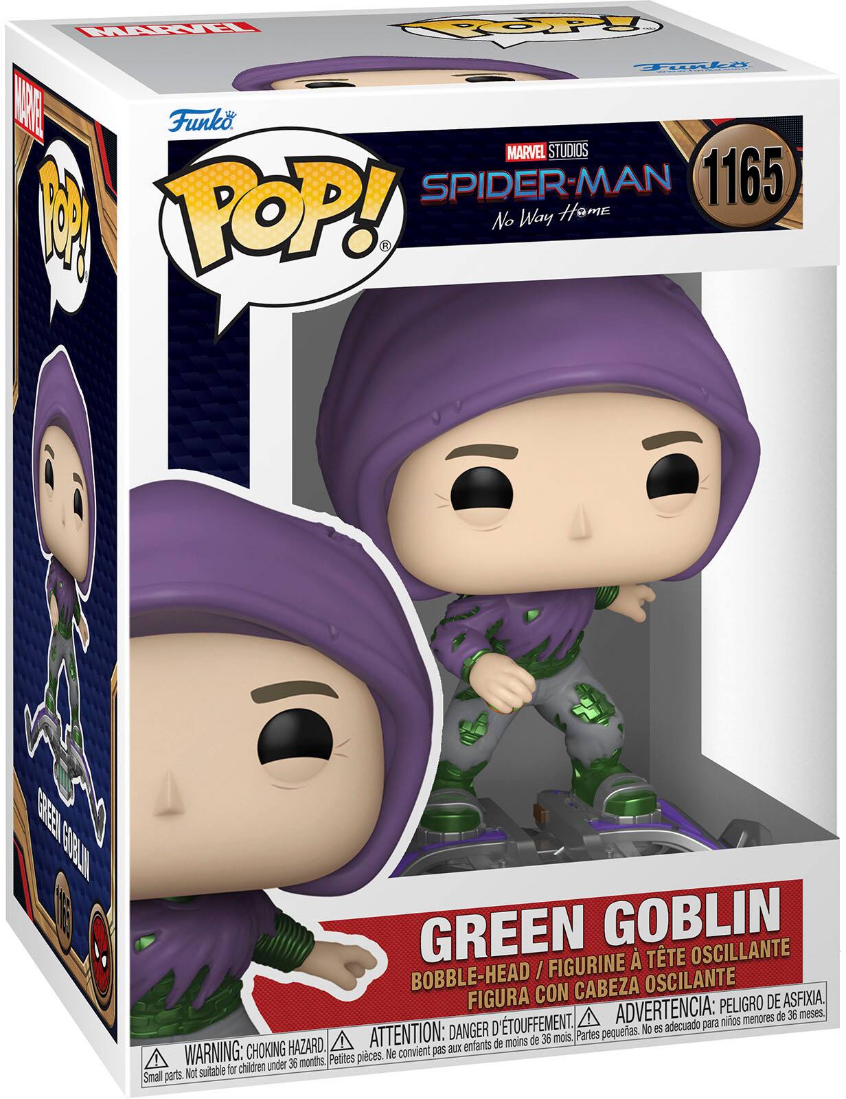 Angle. Funko - POP Marvel: Spider-Man: No Way Home- Green Goblin.