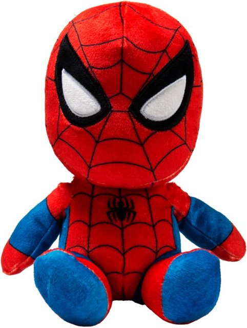 Front. NECA - Marvel Classic Spider-Man Phunny Plush.