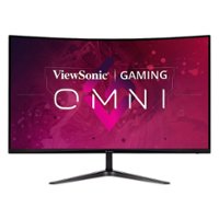 ViewSonic - OMNI VX3218C-2K 32" LCD QHD FreeSync Premium Gaming Monitor (HDMI and DisplayPort) - Black - Front_Zoom