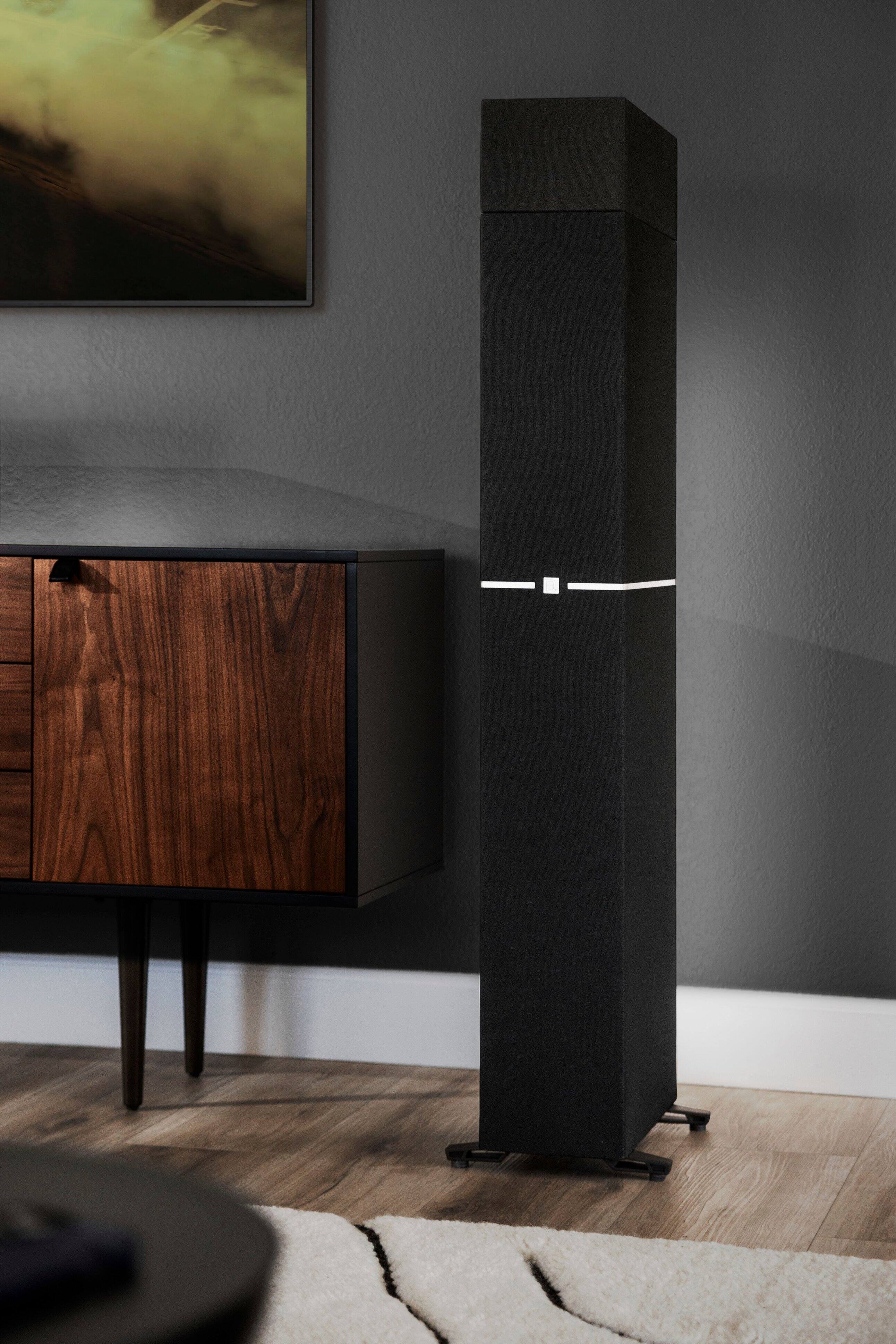 Alt View 12. Definitive Technology - Dymension DM80 5.25" Flagship Tower Speaker (Each) - Black.