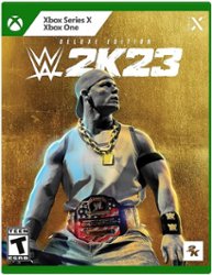 WWE 2K23 Deluxe Edition - Xbox Series X, Xbox One - Front_Zoom