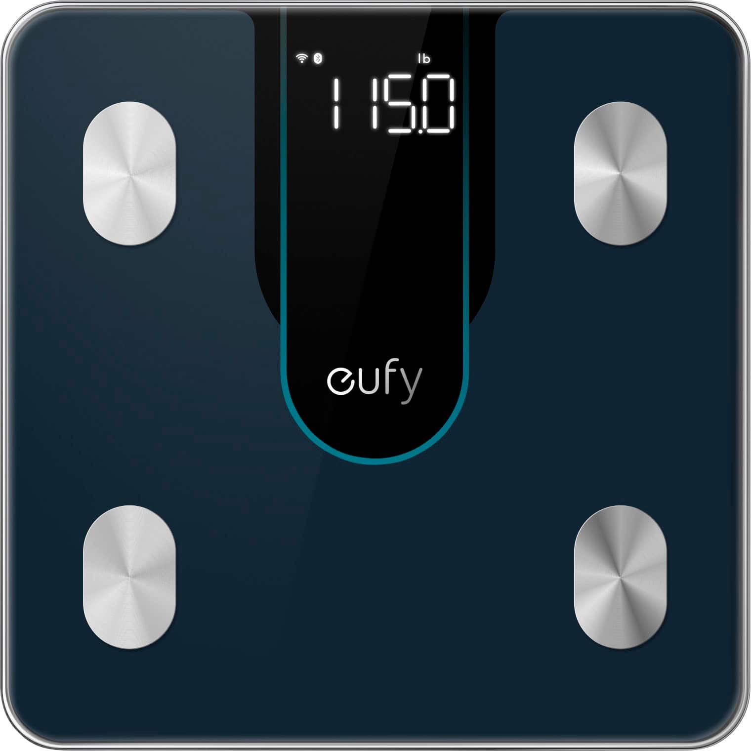 Anker - eufy Smart Scale P2 - Black - Angle_Zoom