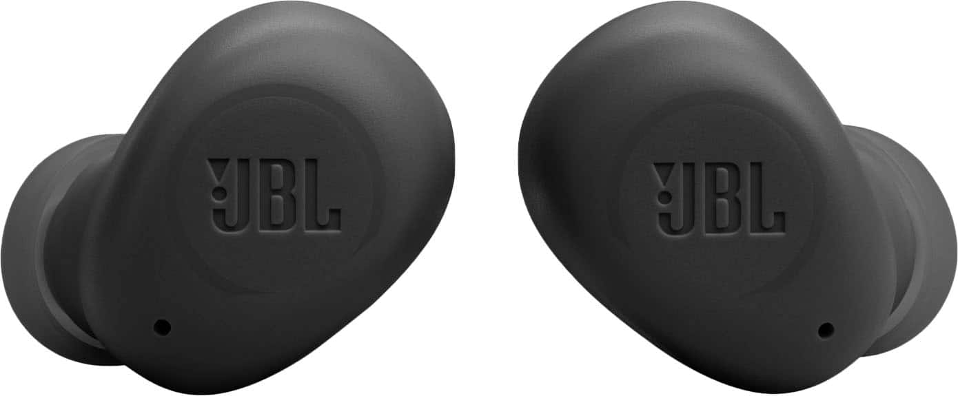 Angle. JBL - Vibe Buds True Wireless Earbuds - Black.