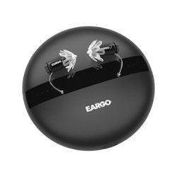 Eargo - 7 Hearing Aid - Black - Front_Zoom