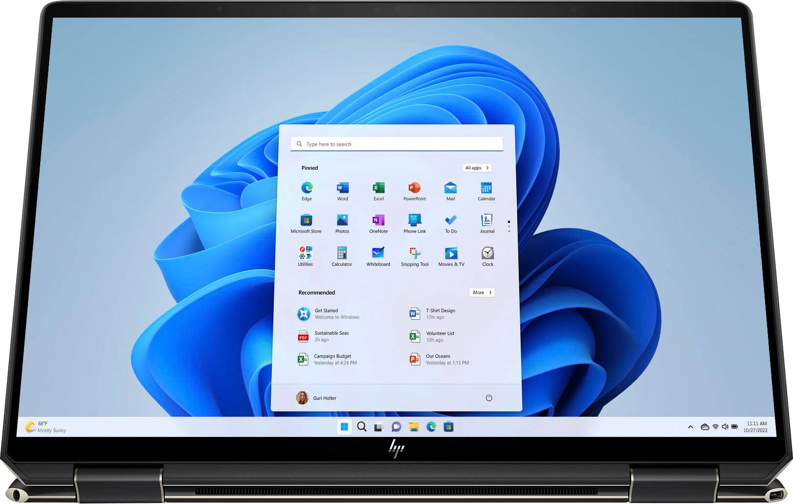 Zoom in on Alt View Zoom 4. HP - Spectre 2-in-1 13.5" Wide Ultra XGA+ Touch-Screen Laptop - Intel Core i7 - 16GB Memory - 512GB SSD - Nightfall Black.