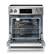 Alt View 18. Thor Kitchen - 4.55 Cu. Ft. Freestanding Electric Range with Self Cleaning - Silver.
