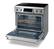 Left. Thor Kitchen - 6.0 Cu. Ft. Freestanding Electric Range with Self Cleaning - Silver.