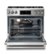 Alt View Zoom 17. Thor Kitchen - 6.0 cu. Ft. Freestanding LP Gas Range with True Convection and Self Cleaning - Stainless Steel.