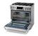 Left. Thor Kitchen - 6.0 cu. Ft. Freestanding LP Gas Range with True Convection and Self Cleaning - Stainless Steel.