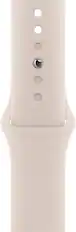 Angle. Apple - 41mm Sport Band - S/M - Starlight.
