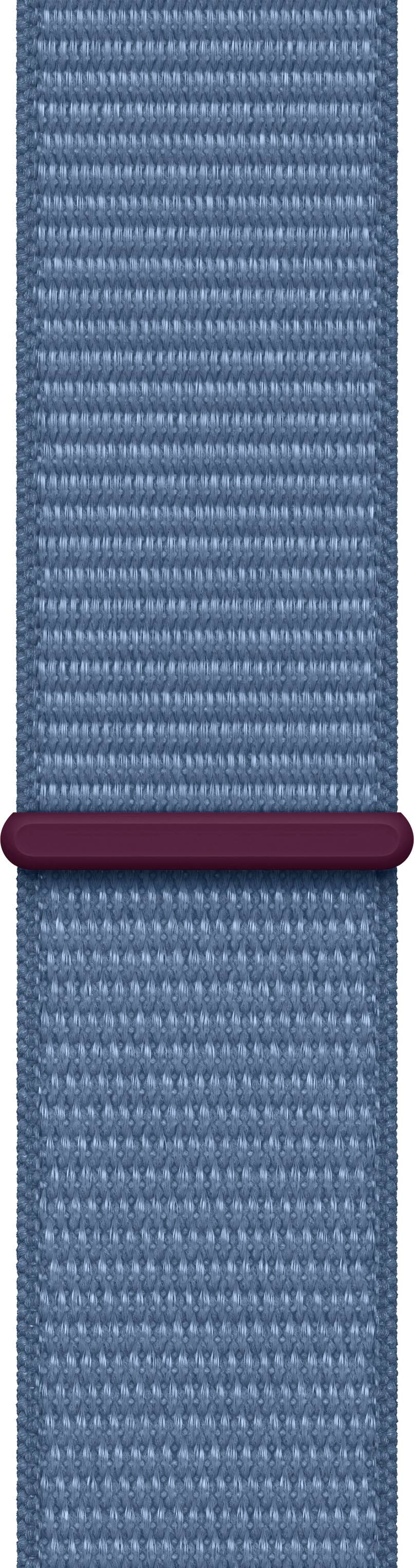 Angle. Apple - 45mm Winter Blue Sport Loop - Winter Blue.