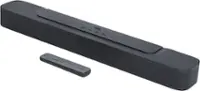 Front. JBL - 2.0 Channel All-in-One Soundbar (MK2) - Black.
